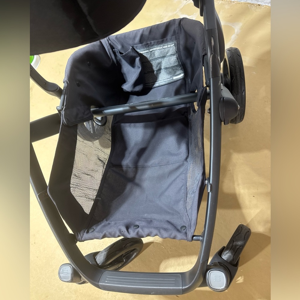 Uppababy Stroller Storage Basket Fabric Vista (model 2015-2019) Fabric ONLY Gray